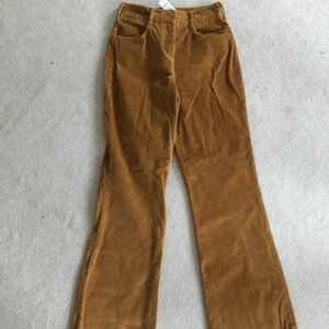 Aritzia Hi-rise Corduroy Pants